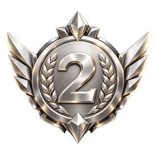 Rank 2 medal